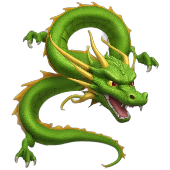 Shenron dragon ball emoji