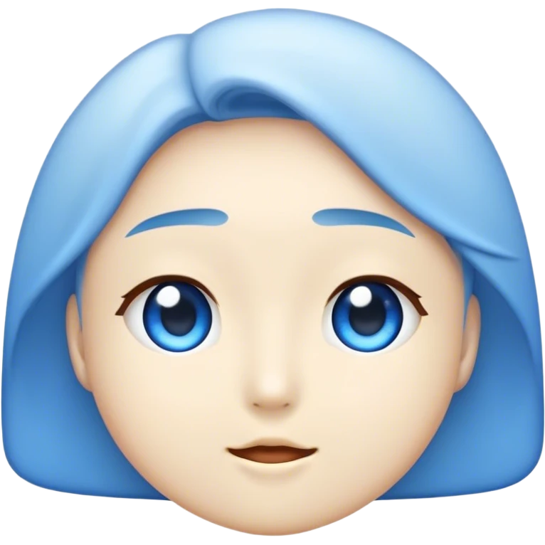 蓝色的豹子吸烟 emoji