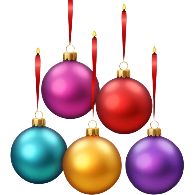 Christmas decorations emoji