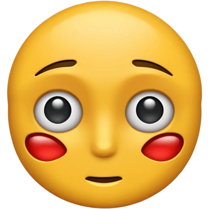 Naked girl playing with semen emoji