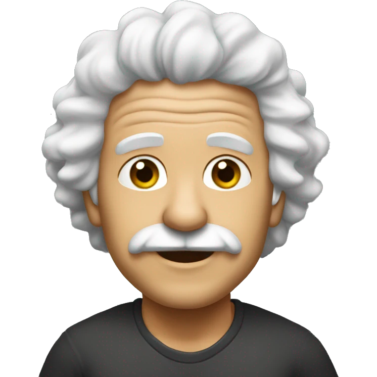 An albert Einsteing Crossfiter emoji