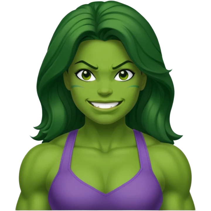 She hulk emoji