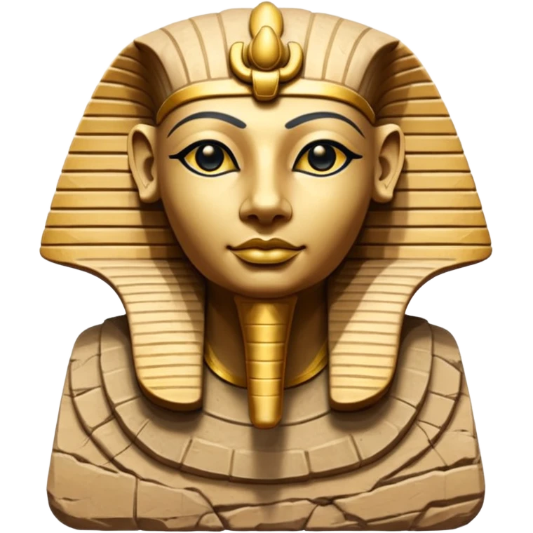 egypt sfenks sculpt emoji