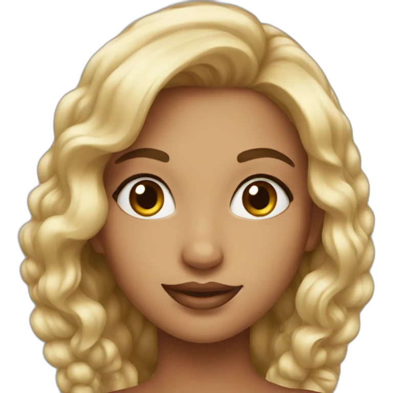 beautiful girl emoji