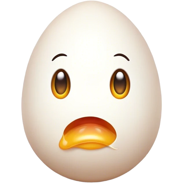 Naughty egg emoji