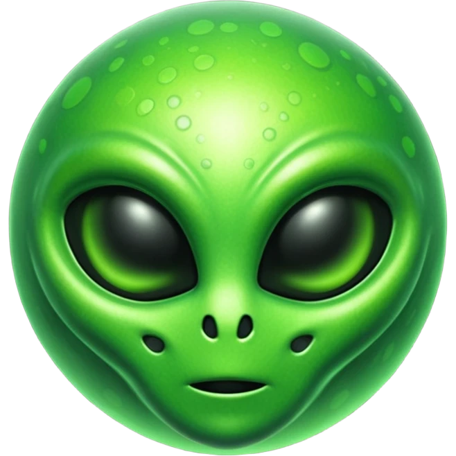 Orb,ALien emoji