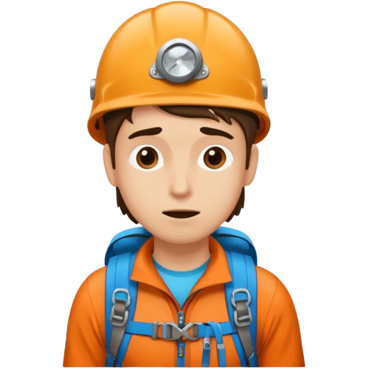 confused climber emoji