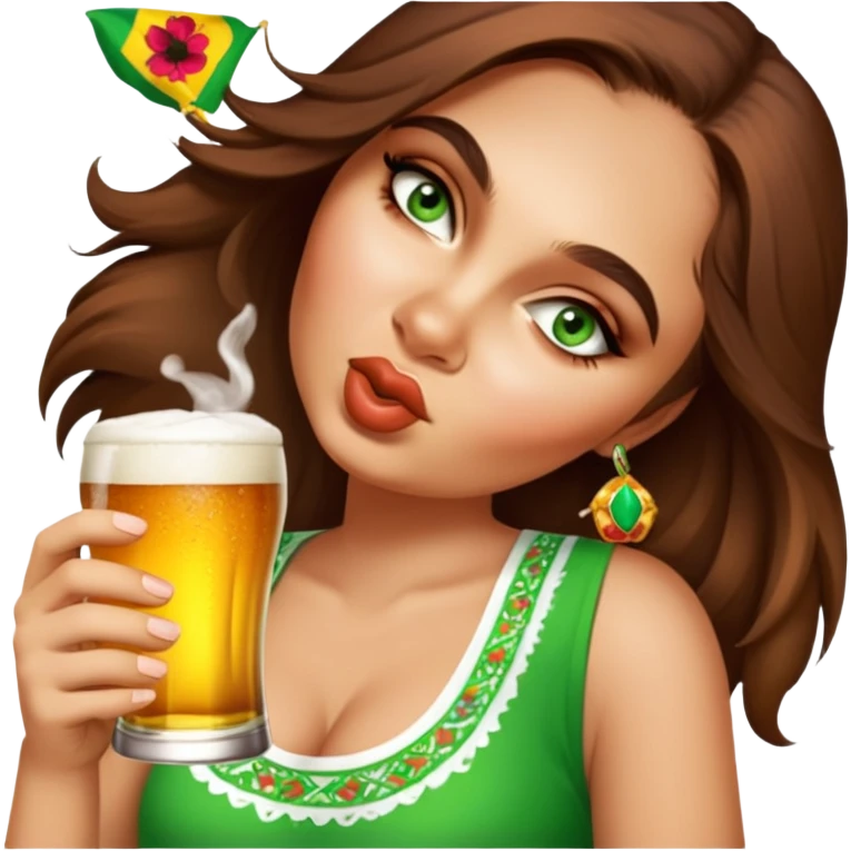 Cerveza Drinker emoji