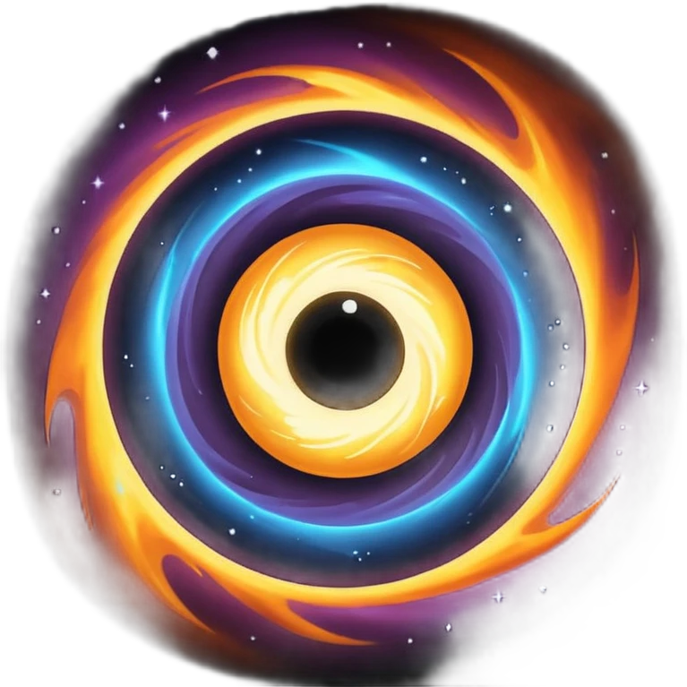 Black hole emoji