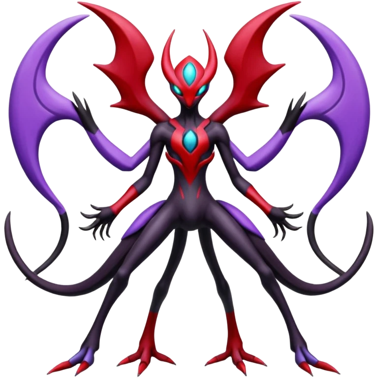 Bisharp-Deoxys-Darkrai-Yveltal-Lunala-Fakémon-hybrid-creature (full body)  emoji