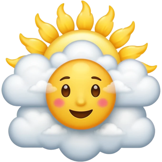 sun with cloud

























































 emoji