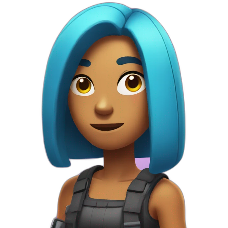 Shelly from brawl stars emoji