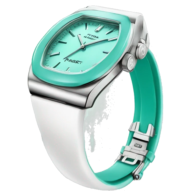 Audamaris Piguet in tiffany color emoji