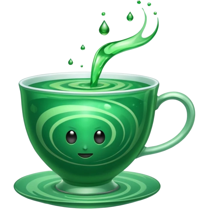 poison in elegant cup emoji