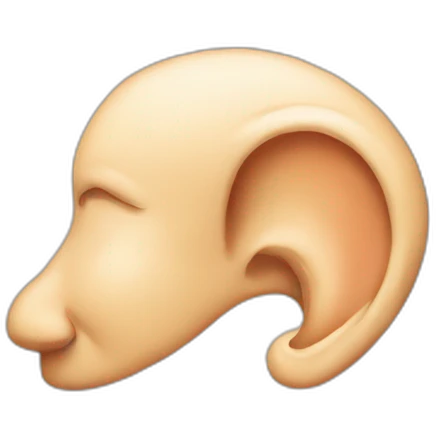 Ear emoji