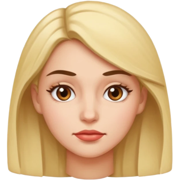 Woman giving the side eye emoji