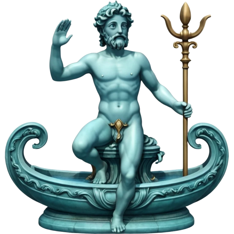 Neptune fountain emoji