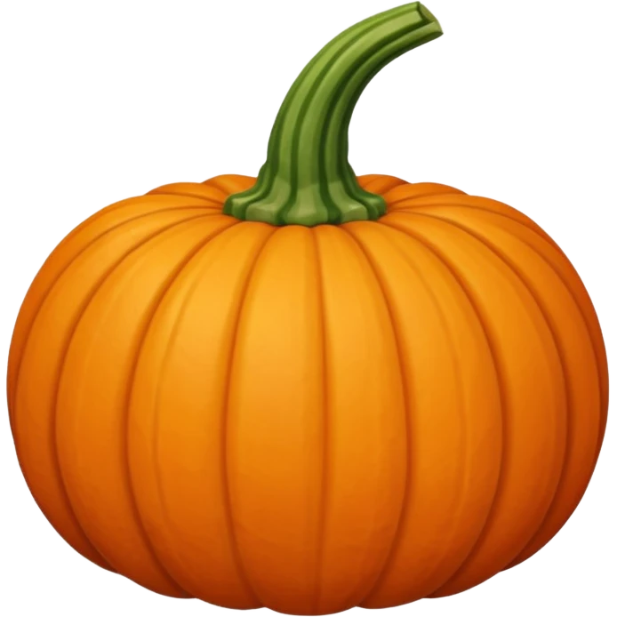 pumpkin no face emoji