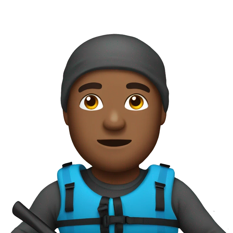 Me in a Kayak  emoji