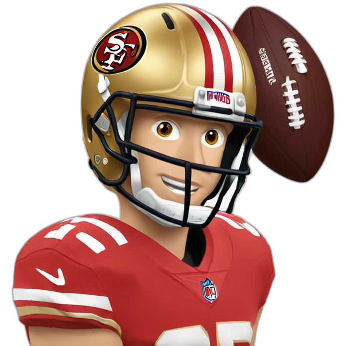 George Kittle emoji