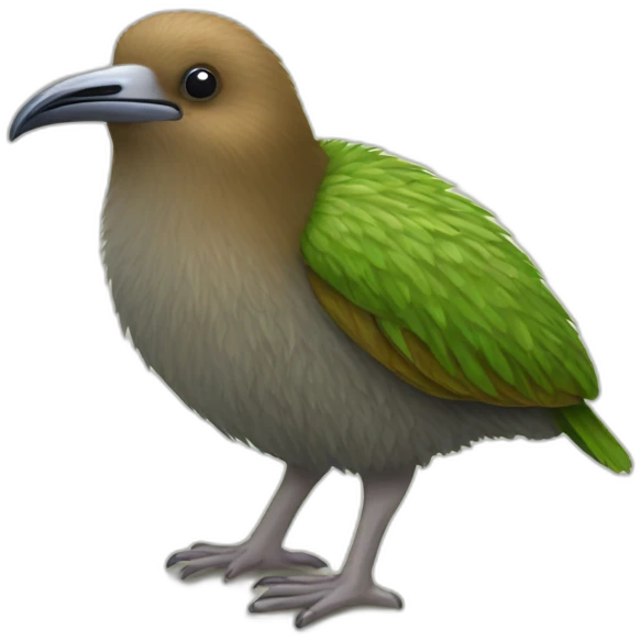 kiwi bird species emoji