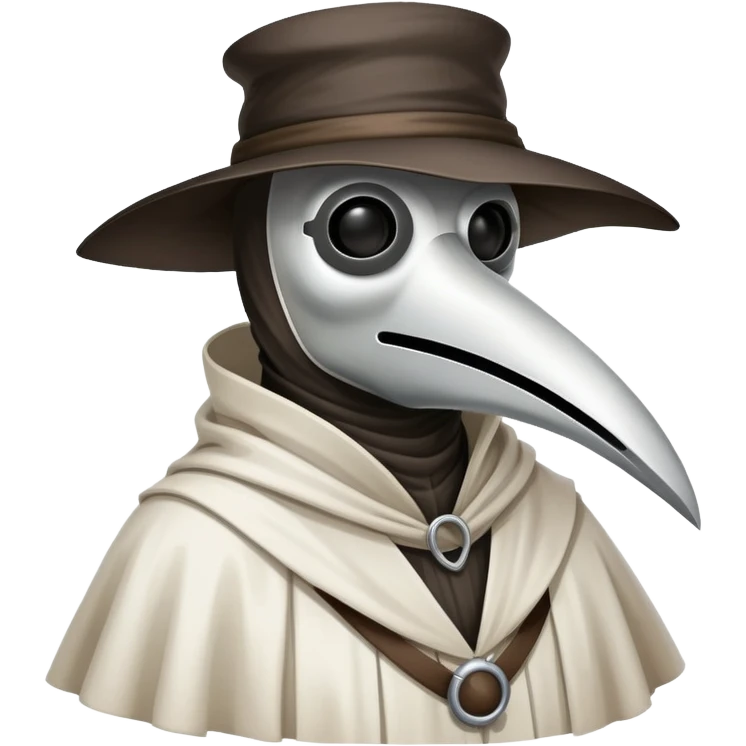 Plague Doctor in White emoji