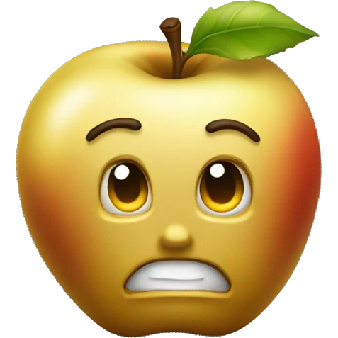 golden apple emoji