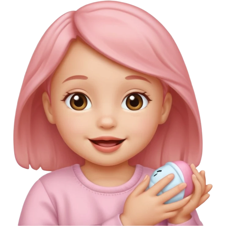 👶🏻🥹💋 emoji