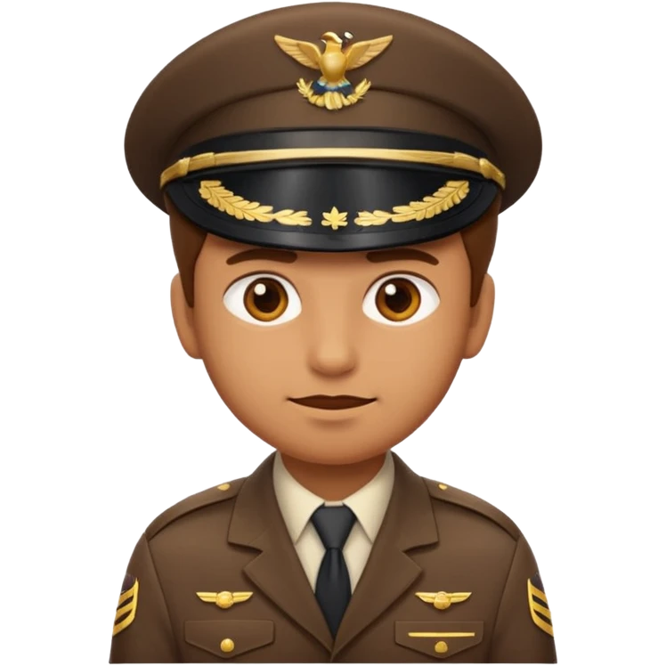 A pilot emoji character carefully inspecting something, as if “looking into it.” emoji