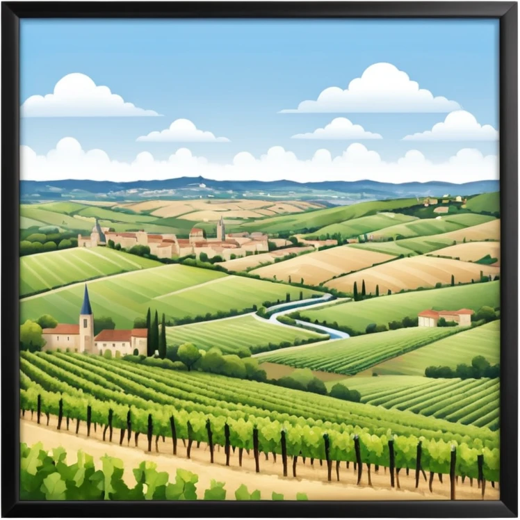 brodeaux aquitaine realistic emoji