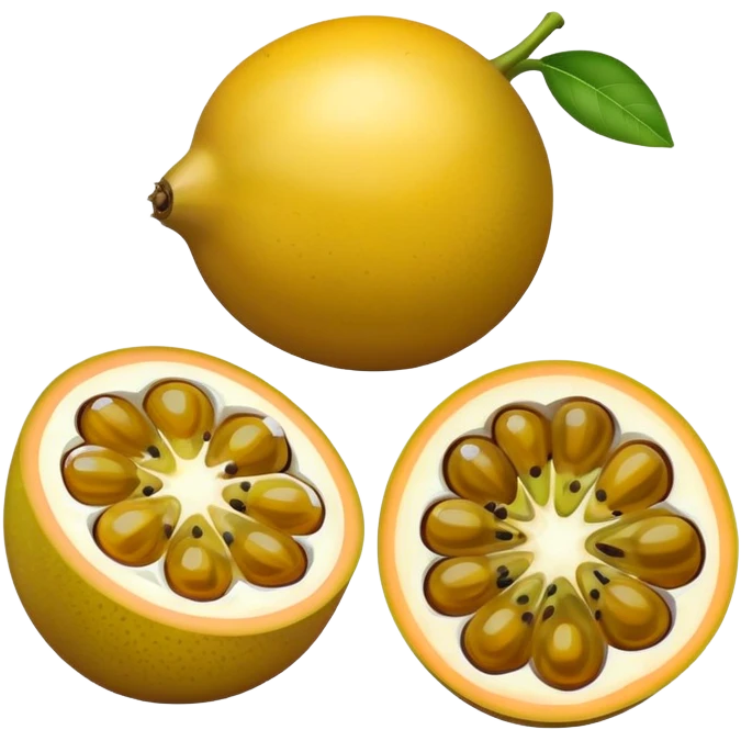 Emoji de maracujá  emoji