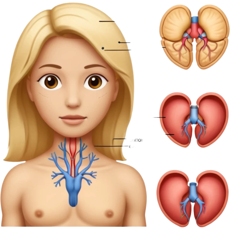 Female anatomy emoji