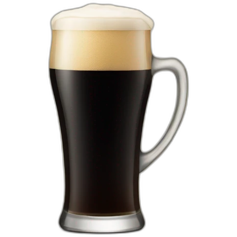Pint of Guinness emoji