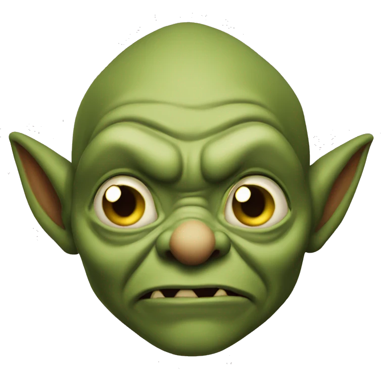 goblin face emoji