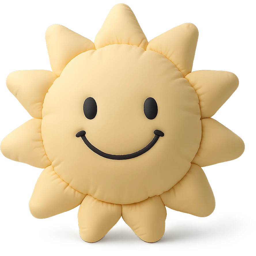 smiling sun emoji