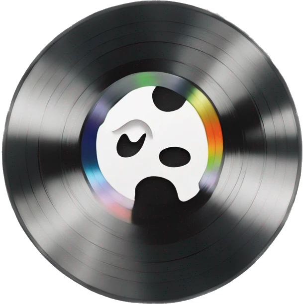 vinyl record emoji