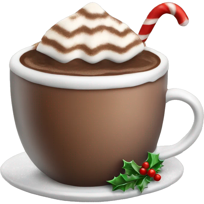 Christmas hot coco emoji