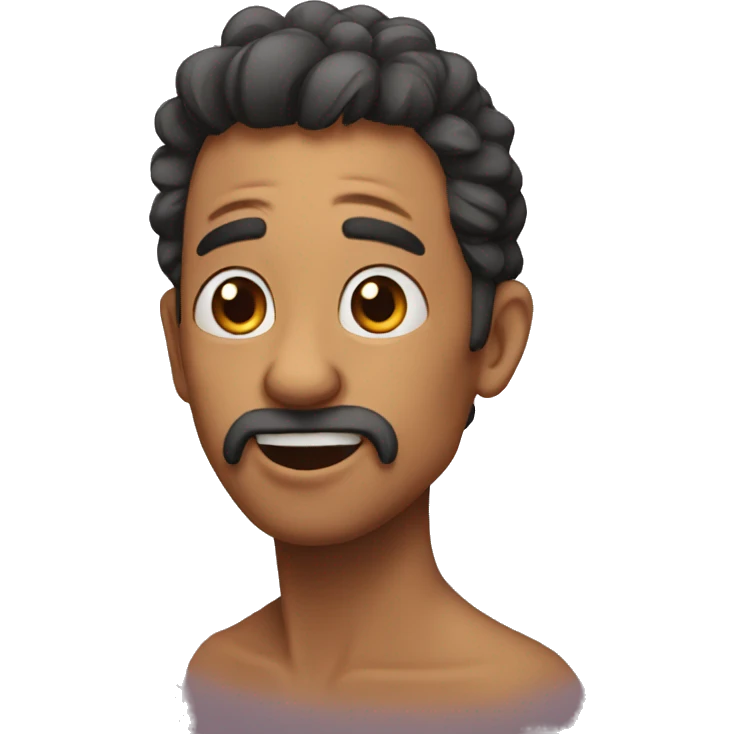 Mewing emoji
