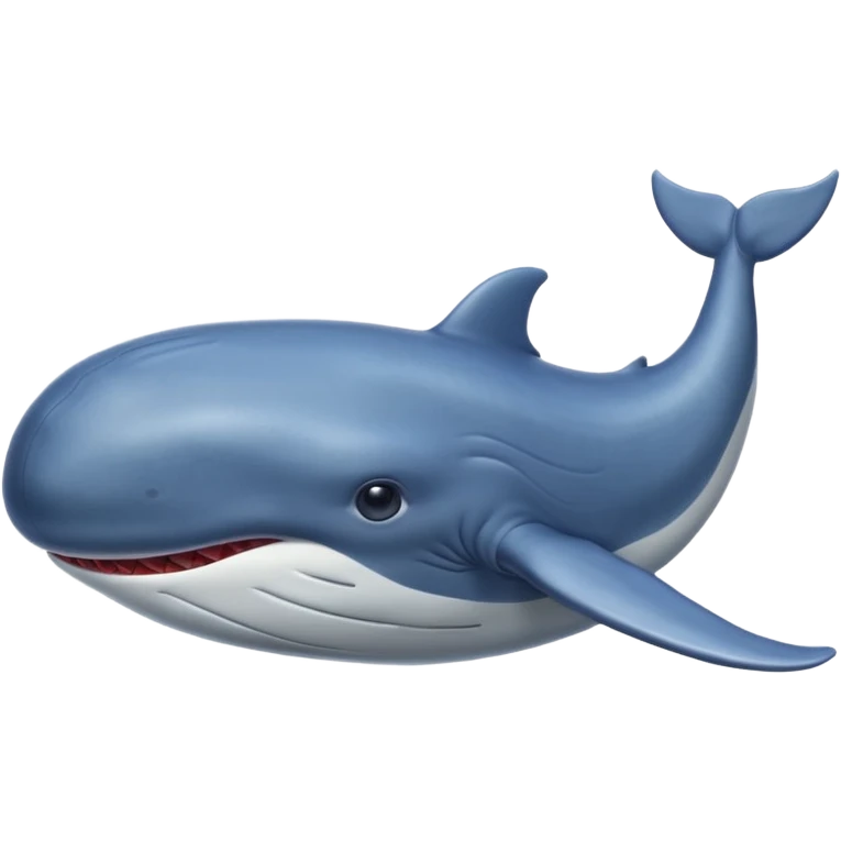 Blue whale emoji