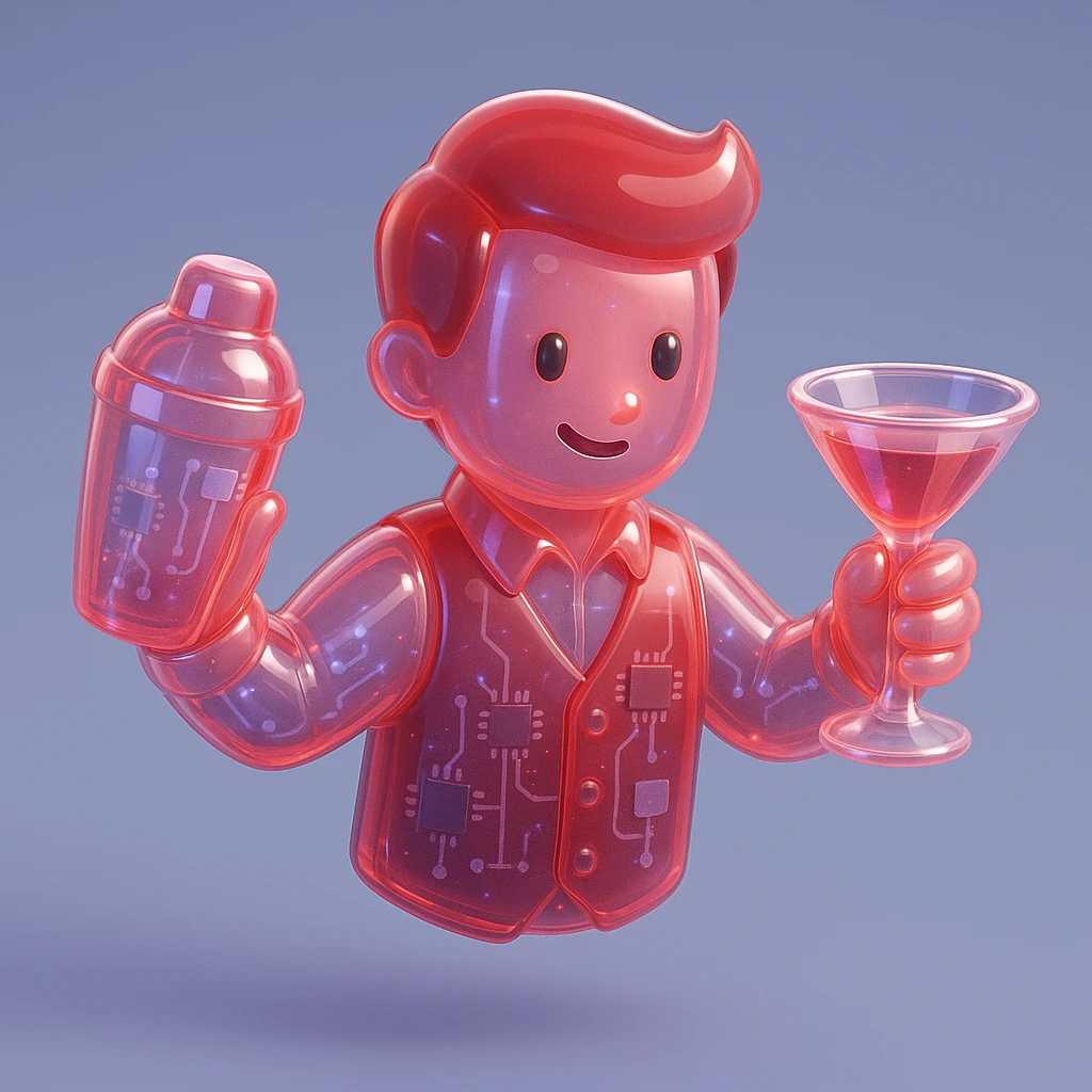bartender mixing drinks emoji