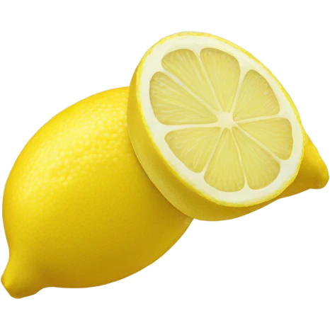Lemon slice emoji