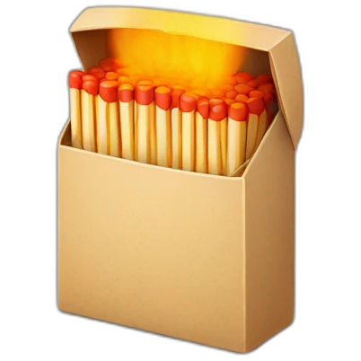 box of matches emoji