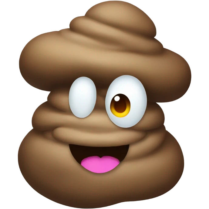 poop with a hat emoji