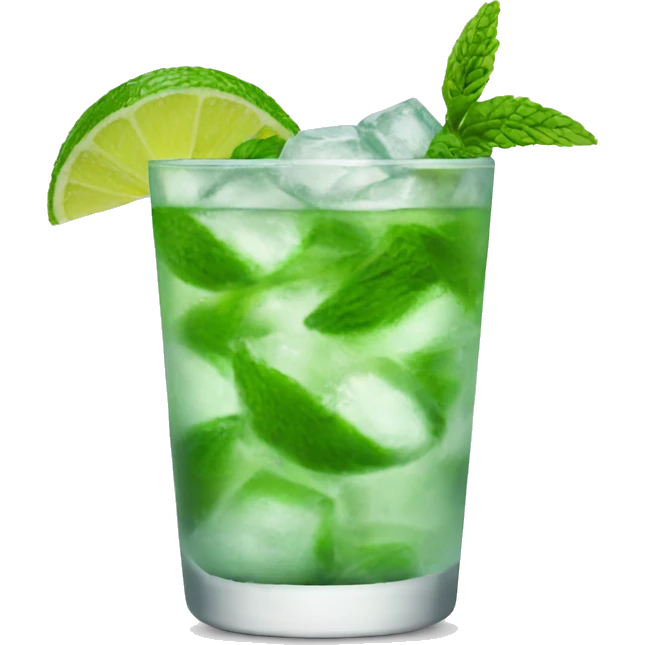 Mojito ice emoji