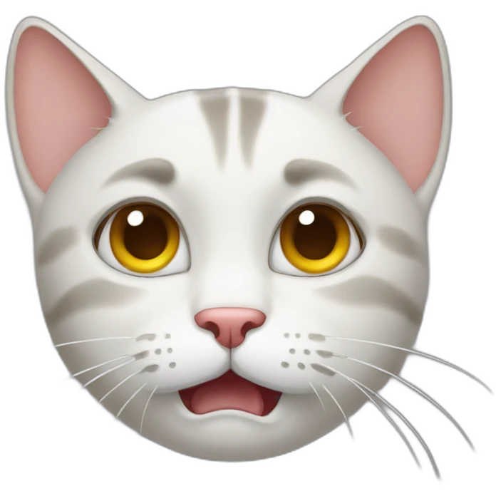 Cat crying emoji