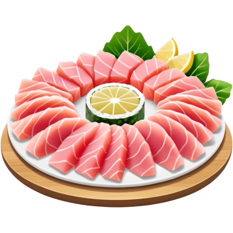 light pink sashimi  emoji