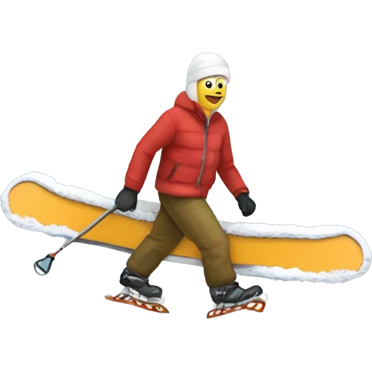 Cape breton snow shoeing emoji