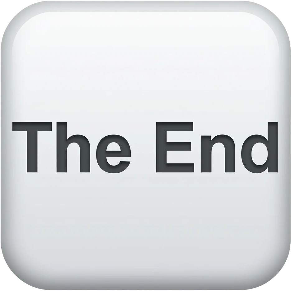 The end emoji