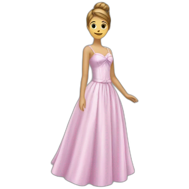 Robe de balle emoji