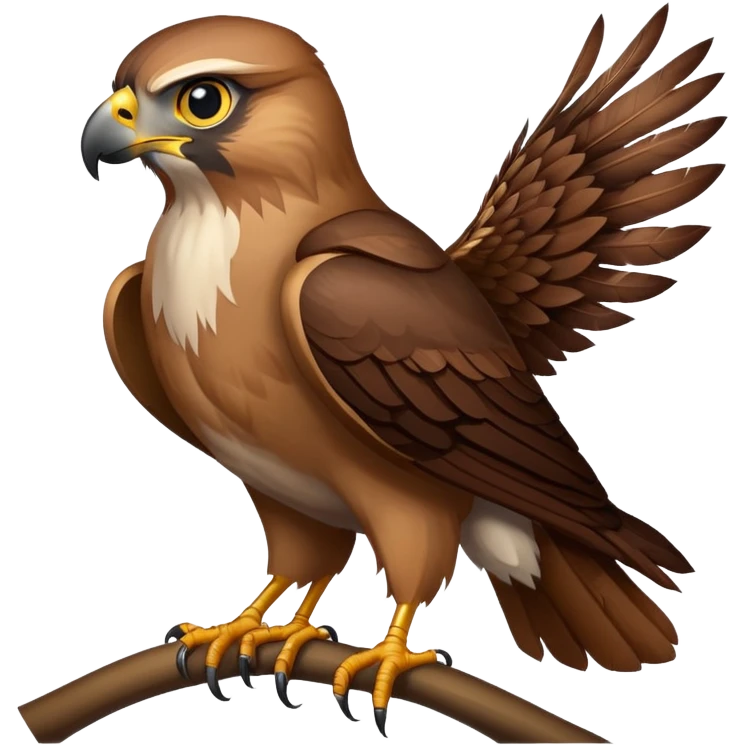 Bank hawk emoji